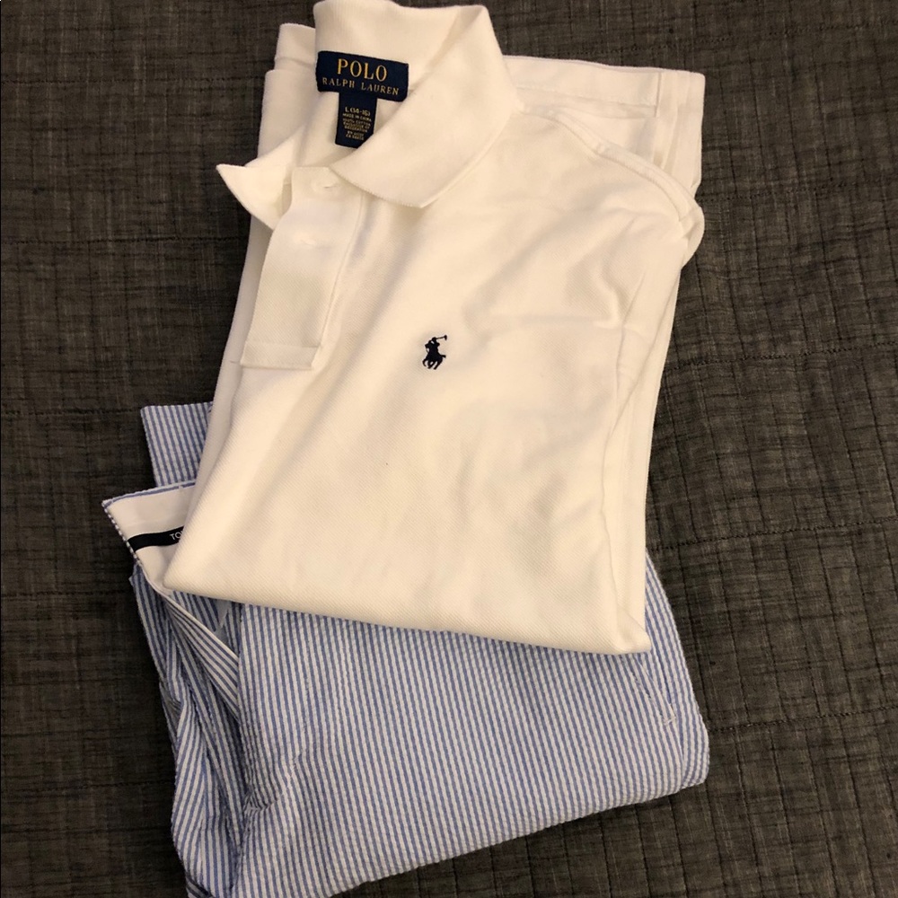 Boys seersucker slacks